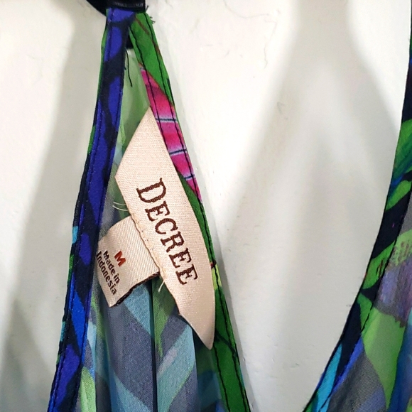 Decree Sheer Racerback Top - Picture 4 of 4